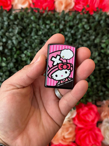 2 Encendedores Recargables Tipo Zippo De Hello Kitty