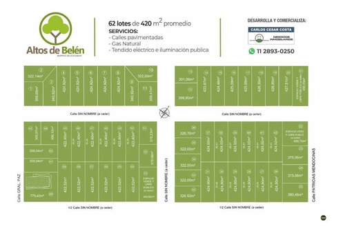 Imagen 8 de 11 de Barrio Abierto Altos De Belén Lotes En Venta