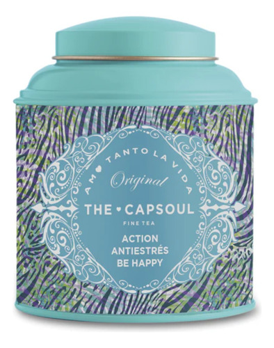 Té Action Be Happy Anti Estress Granel Lata 80g The Capsoul