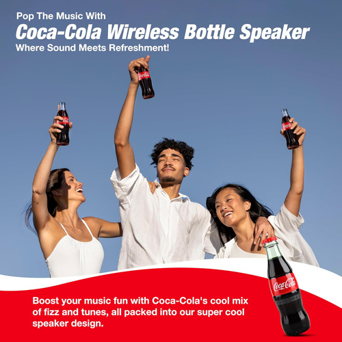Altavoz Bluetooth Con Forma De Botella De Coca-cola Con Tecn