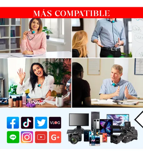 Microfono Dual Inalambrico X2 Usb Celular Receptor Tipo C