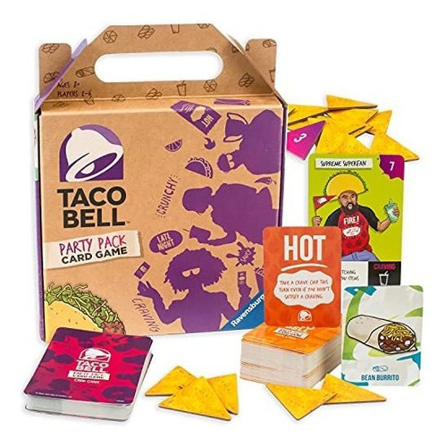 Juego De Cartas Ravensburger Taco Bell Party Pack Para Mayor