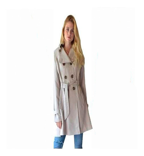 Piloto Mujer Trench Impermeable 4 Colores Winter P/ Lluvia,