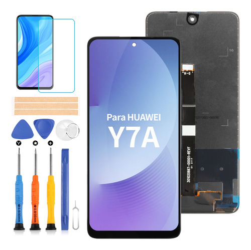 Pantalla Táctil Srjtek Para Huawei Y7a/ P Smart 2021 Negra