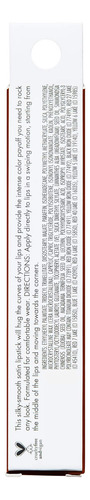 Lápiz Labial E.l.f. Srsly Satin Cider Intense Color 4.7 Ml