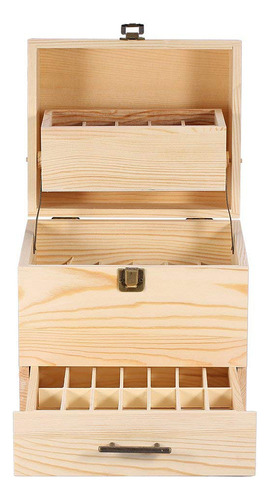 Caja De Madera De Aceite Esencial De 3 Capas