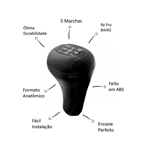 Bola Manopla De Cambio Ford Fiesta Ka Courrier