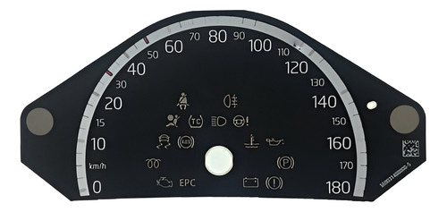 Acetato Translucido D Painel Instrumentos Vw Up 2014 Á 2017