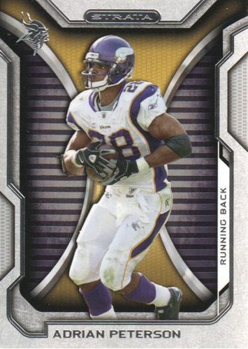 2012 Topps Strata #40 Adrian Peterson Minnesota Vikings