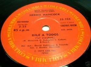 Herbie Hancock  Dile A Todos Miel De Jarro 7 Argentina Promo