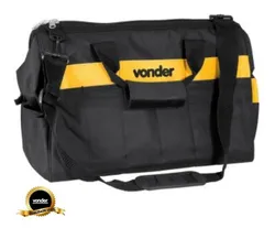 Comprar Bolsa Em Lona Com Zíper Bl-008 Vonder 3540300008 Cor Amarela e Preta no Mercado Livre