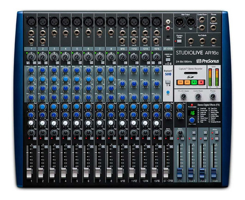 Mezcladora Presonus Ar16c Mixer Usb Multitrack+ Rocker Music
