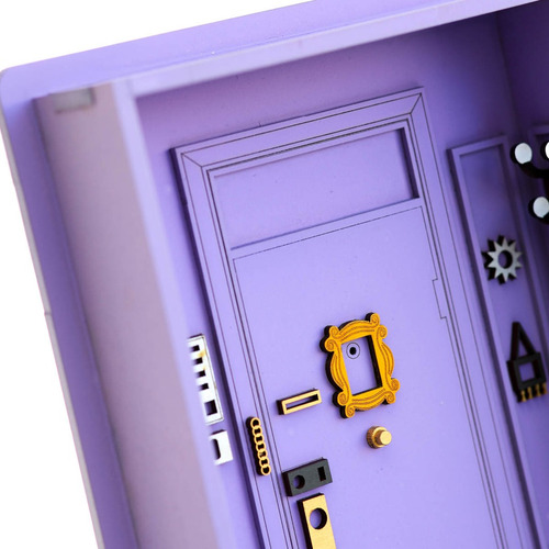 Imagen 3 de 7 de Portallaves Friends - Puerta De Mónica + Llavero De Regalo
