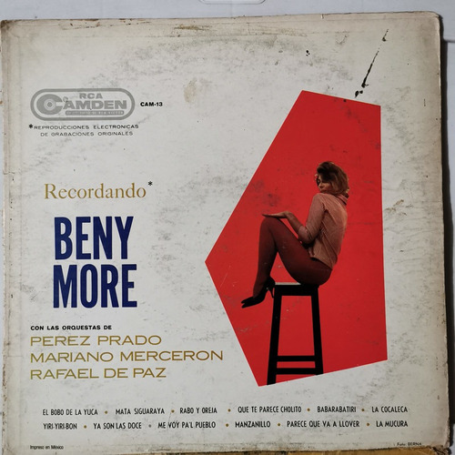 Disco Lp: Beny More- Perez Prado,mariano