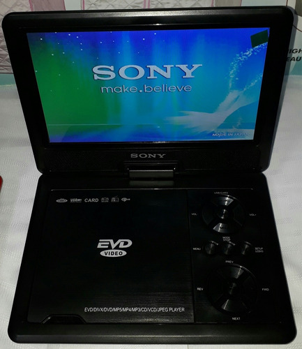 Imagen 3 de 7 de Dvd Portátil 9 Pulgadas + Radio + Tv Señal Analógico