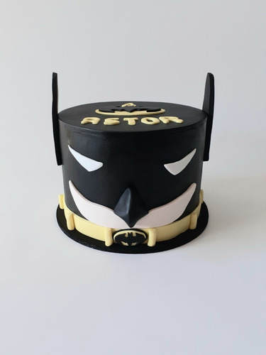 Torta Artesanal Cumpleaños Batman Dc Superhéroes 