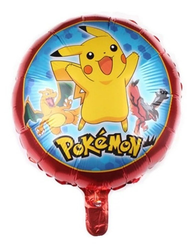 2 Globos Pikachu 