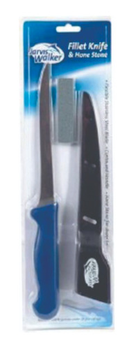 Cuchillo Para Filetear Con Funda Y Piedra De Afilar J.walker