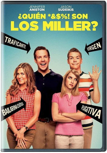 ¿quién *&$%! Son Los Miller? | Dvd Jennifer Aniston Película