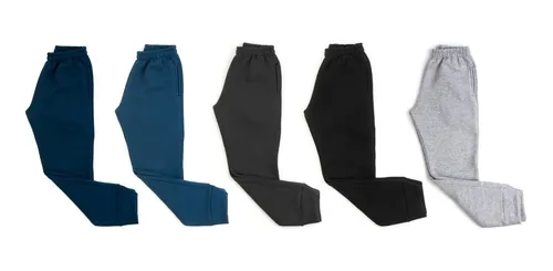 Pantalon Jogging Hombre Algodon Friza Achupinado C Pu o