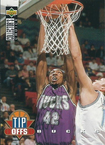 Barajita Vin Baker Upper Deck 1994 #180 Bucks