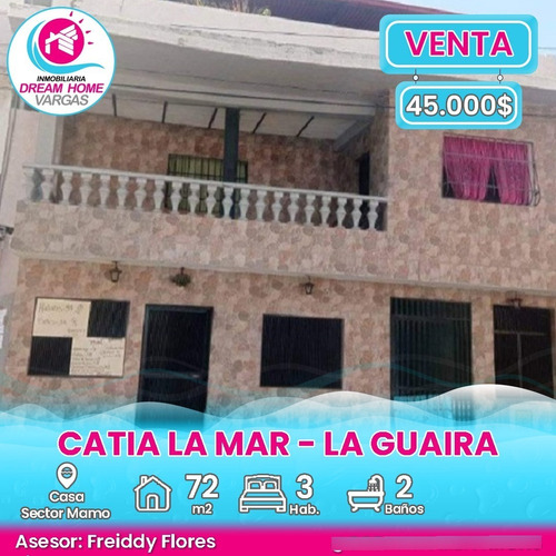 Casa En Venta Sector Mano, Catia La Mar  La Guaira
