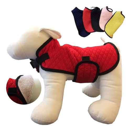 Ropa Para Perro Con Prendedor Y Velcro 30cm Dif. Colores