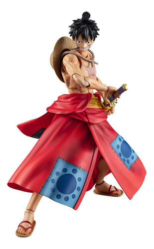 Boneco de ação Megahouse de PVC Luffy Taro One Piece