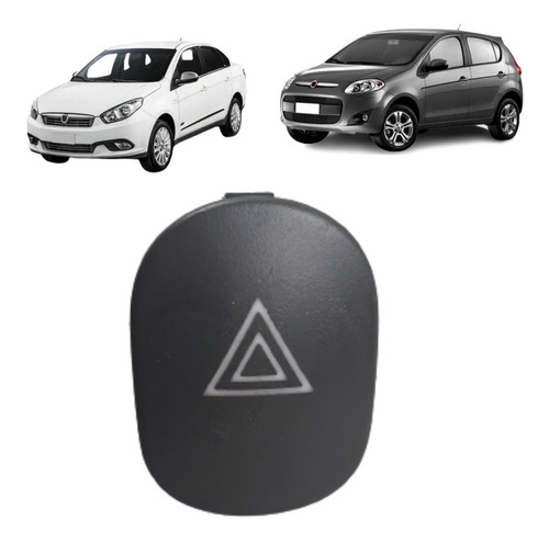 Imagem 1 de 10 de Botão Pisca Alerta Fiat Palio Attractive Grand Siena