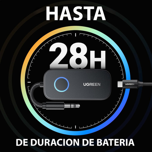 Adaptador Receptor Transmisor Bluetooth 3.5mm Manos Libres