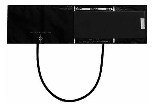 Brazal Adulto Con Camara 1 Manguera Color Negro Rb110 Negro