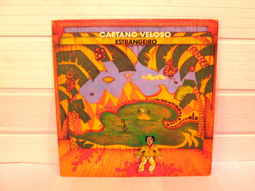 Vinil Disc - Caetano Veloso, Estrangeiro - Lp Com Encarte (Usado)