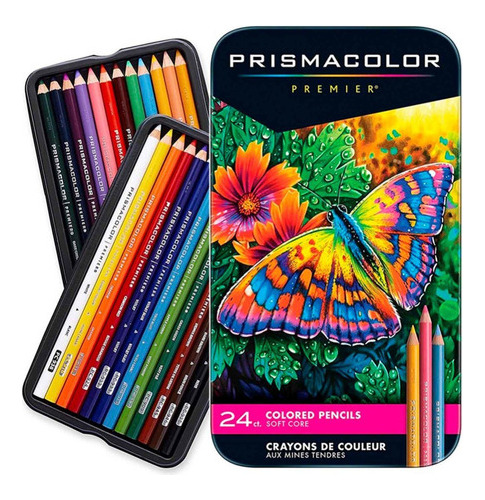 Lápices De Color Prismacolor Premier 24 Colores