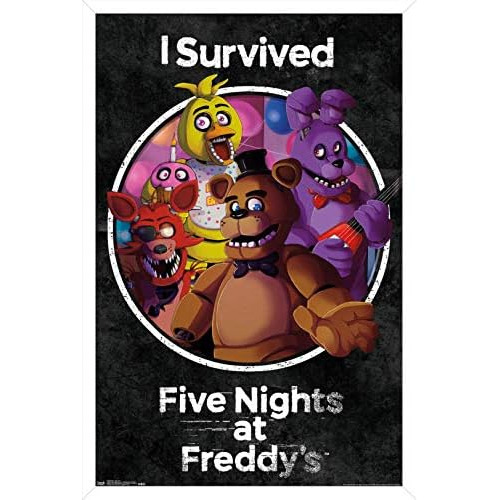 Cinco Noches Freddy's Póster De Pared  Sobreviví , 14...