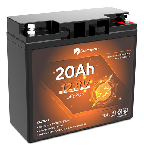 Batería Lifepo4 De 12 V 20 Ah, Baterías De Litio De 12 V Con