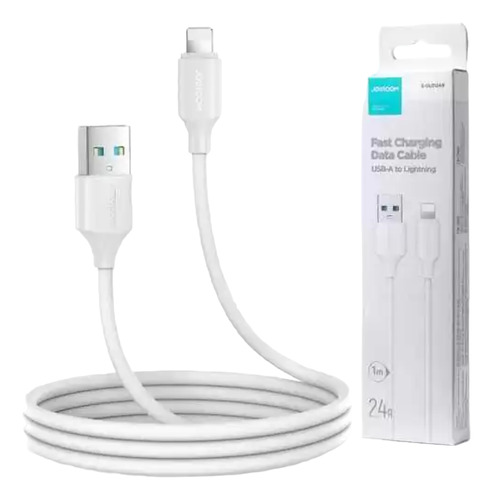 Cable Compatible Con iPhone 2.4a Joyroom 2m Blanco