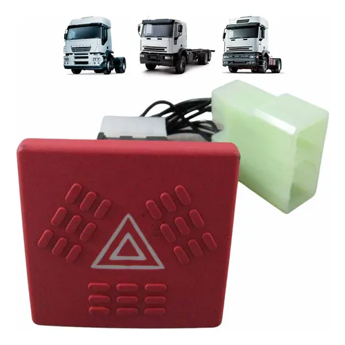 Botao Pisca Alerta Iveco Stralis 380 2007 500388626 | Parcelamento