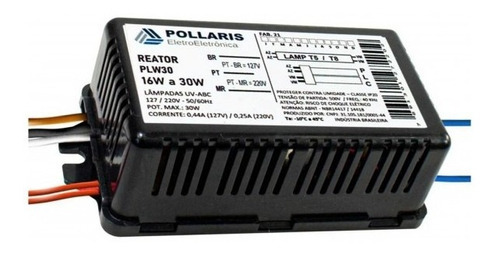 Reator Eletronico Para Lampada 16w 18w 24w 32w 4 Pinos Plw