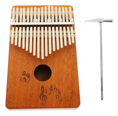 Tarjeta De Sonido Kalimba De 17 Tonos Thumb Piano Gift