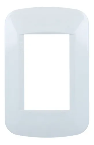 Tapa Bastidor Llave Luz Jeluz Verona Regina Blanca Pack X10u