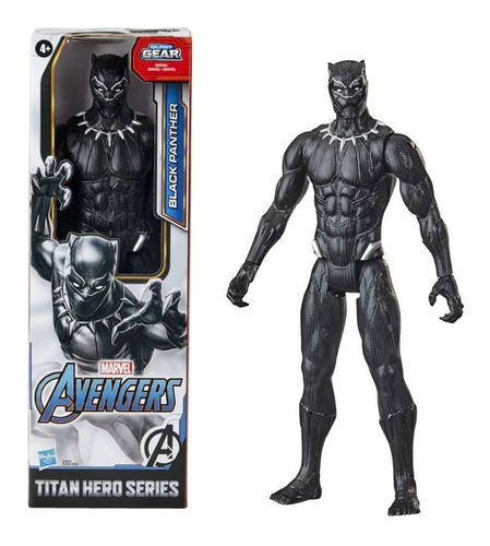 Figura De Black Panther 30 Cm Marvel Hasbro Original Pantera