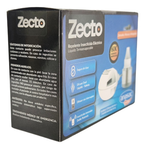 Pack 6x Zecto Insecticida Ahuyenta Mosquitos Líquido Difusor