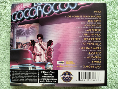 Eam Cd Los Cocorocos '06 Don Omar Gilberto Tego Voltio Salsa