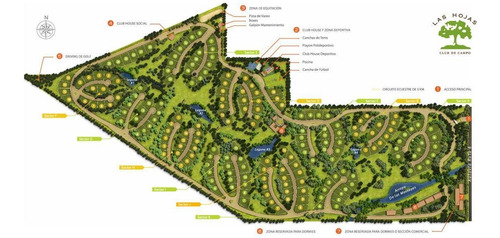 Imagen 2 de 12 de Terreno - Club De Campo Las Hojas