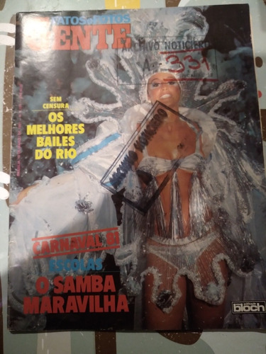 Revista Gente Brasilia 16 03 1981 N1021 Carnaval 81 Fotos 