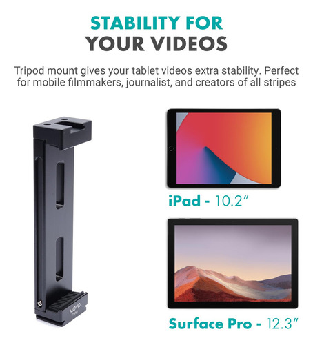 Kit De Vlogging Para iPad Con Trípode Y Micrófono