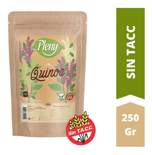 Semillas De Quinoa Pleny Doypack X 250 G - Sin Tacc