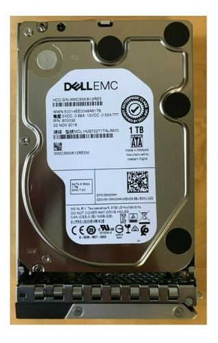 Dell Emc 0hnwhh 1tb 3.5 7.2k Sata 6g R740 R540 R340 T440