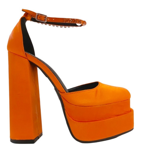 Plataforma Naranja Vsce, Talla 23.5mx, Elsa0622