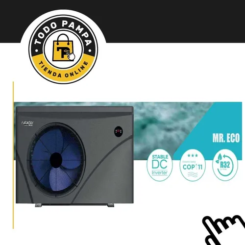 Bomba Calor Inverter Pileta 13 Kw / 43m2 / 65000 Lts Wifi C